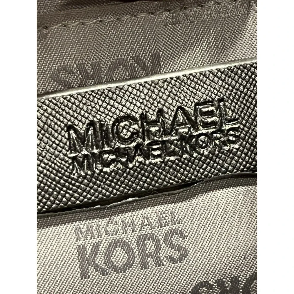 Michael Kors Logo Zip Wristlet Gold, Wrist Strap